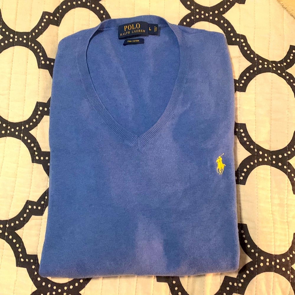 Baby blue Polo Ralph Lauren Sweater